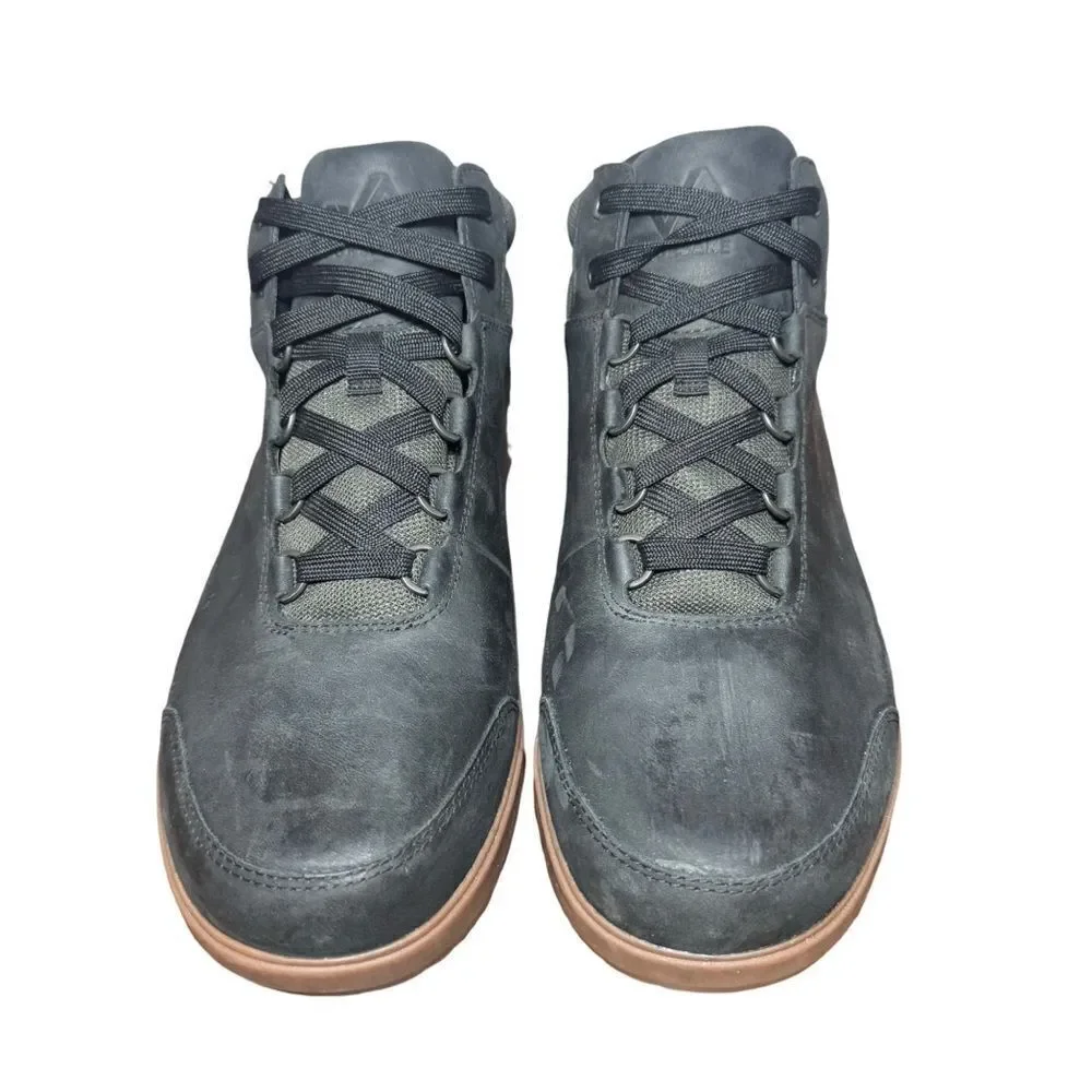 Forsake Phil Mid Black Leather Waterproof Sneaker Boot Men's Size 10
